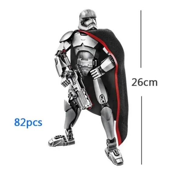 Star Wars storm trooper, mini figure BigFig custom collectibles, new toy - Picture 1 of 1